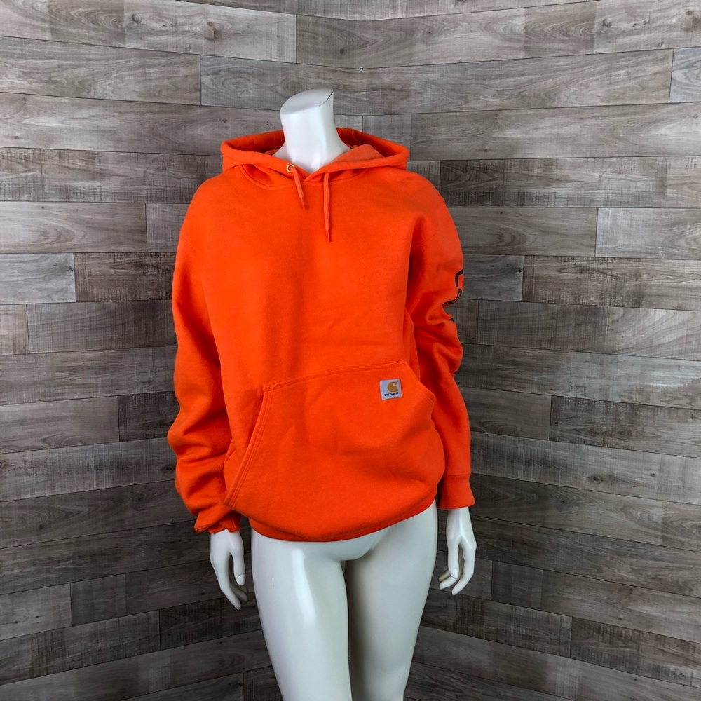 Carhartt Men’s Orange SZ Small Hoodie